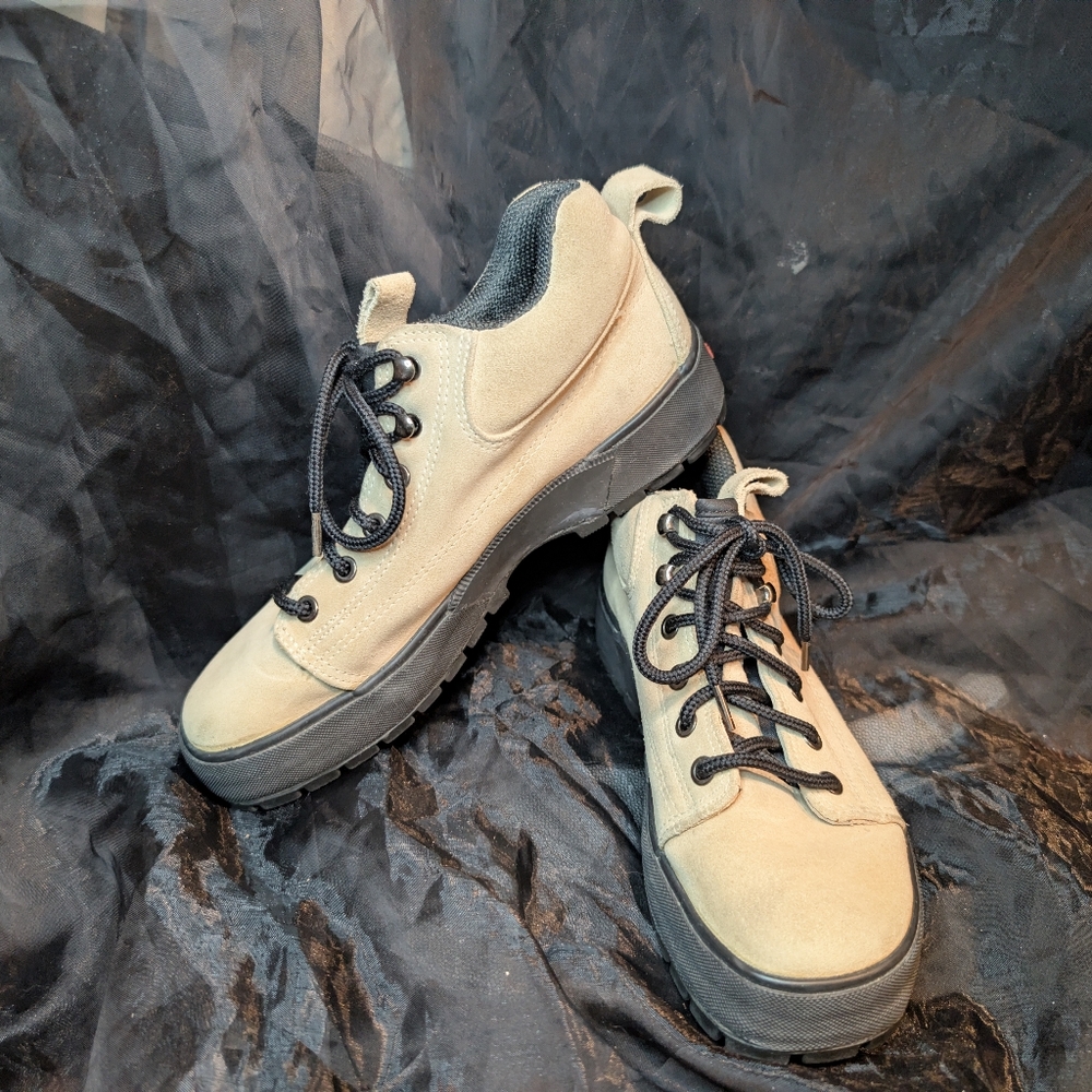 Cole Haan Beige Sneakers with Black Soles